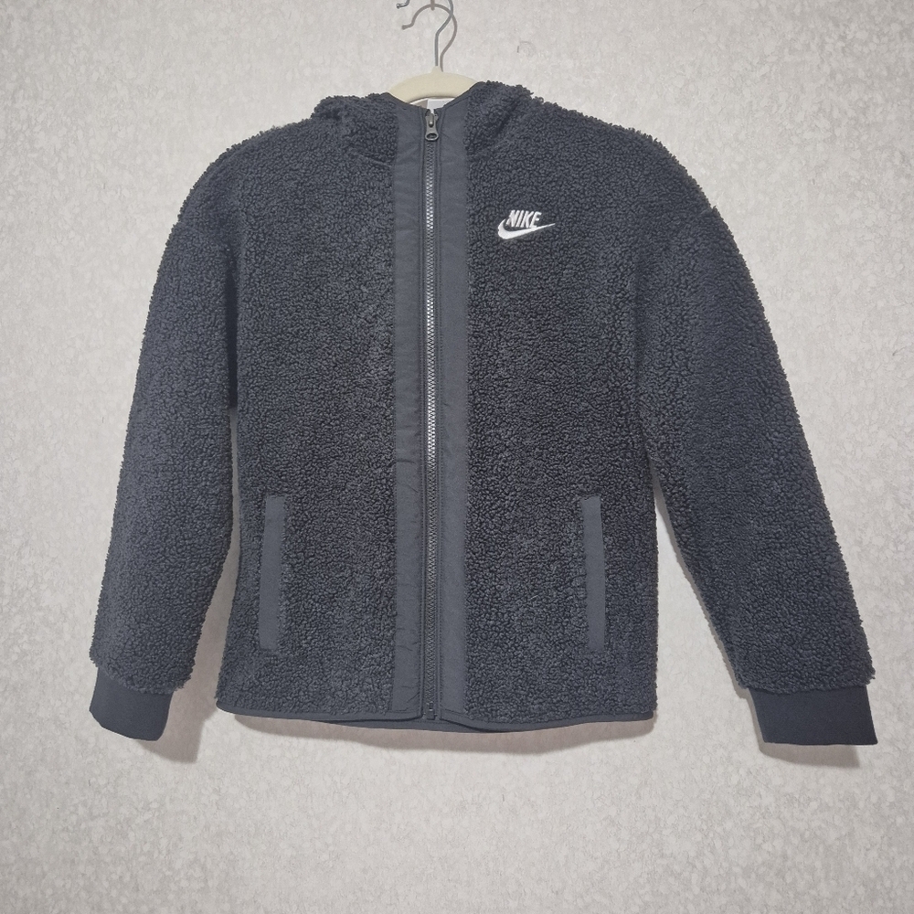 Nike Black Teddy Jacket...SIZE:M